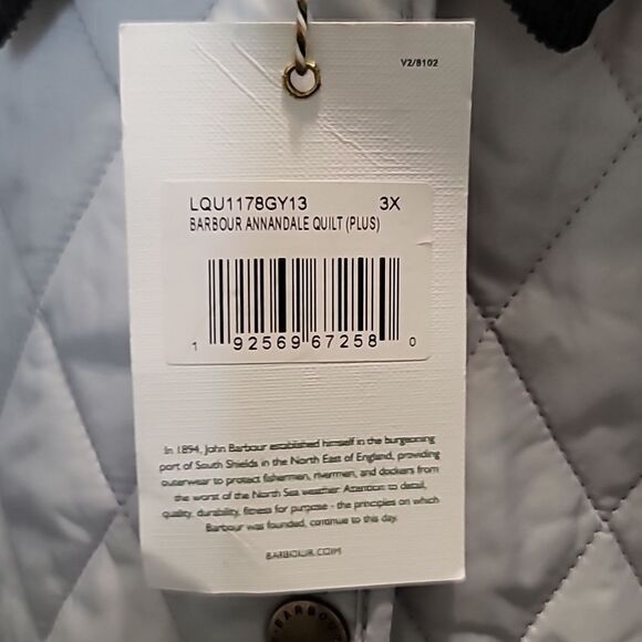 Barbour Nwt Annandale Quilted Jacket - Picture 7 of 10